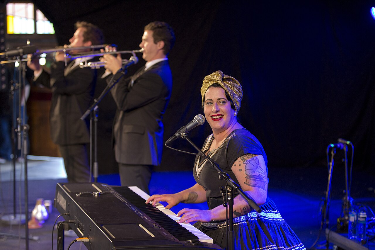 Blues in Hell festival, Davina and The Vagabonds på scenen i 2014