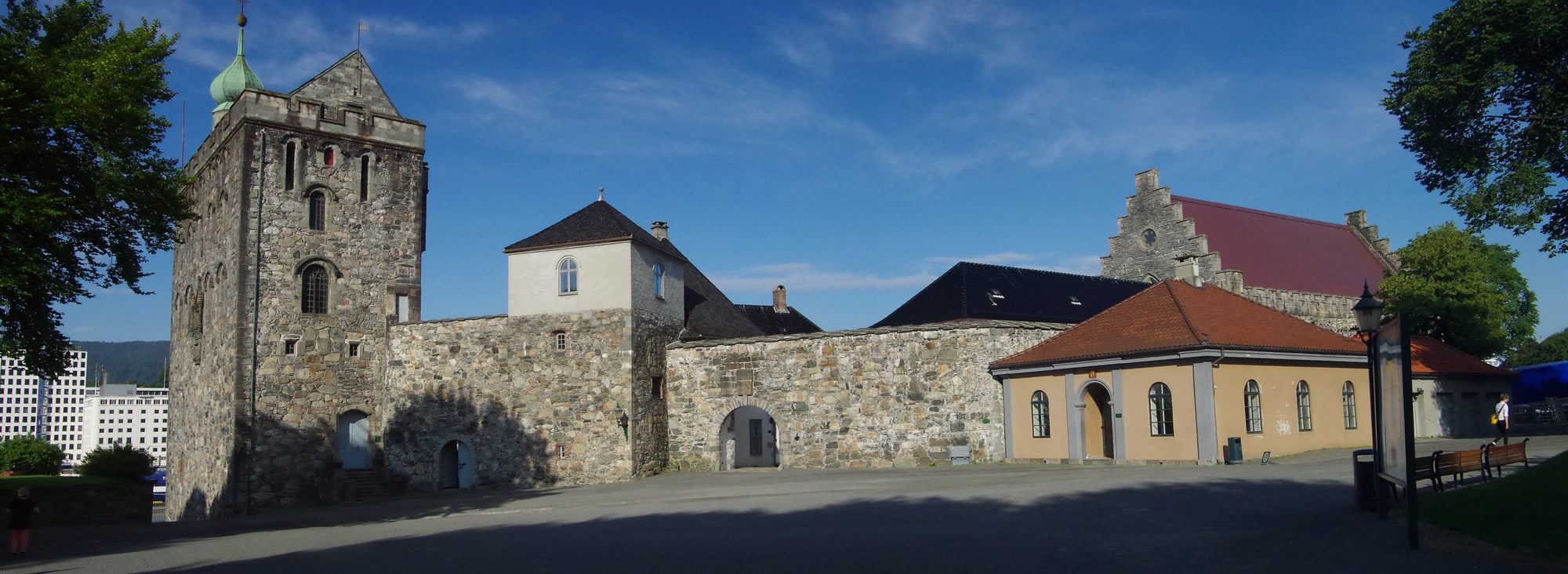 Bergenhus Festning og Koengen, venue for Feelings Festival i <a href=