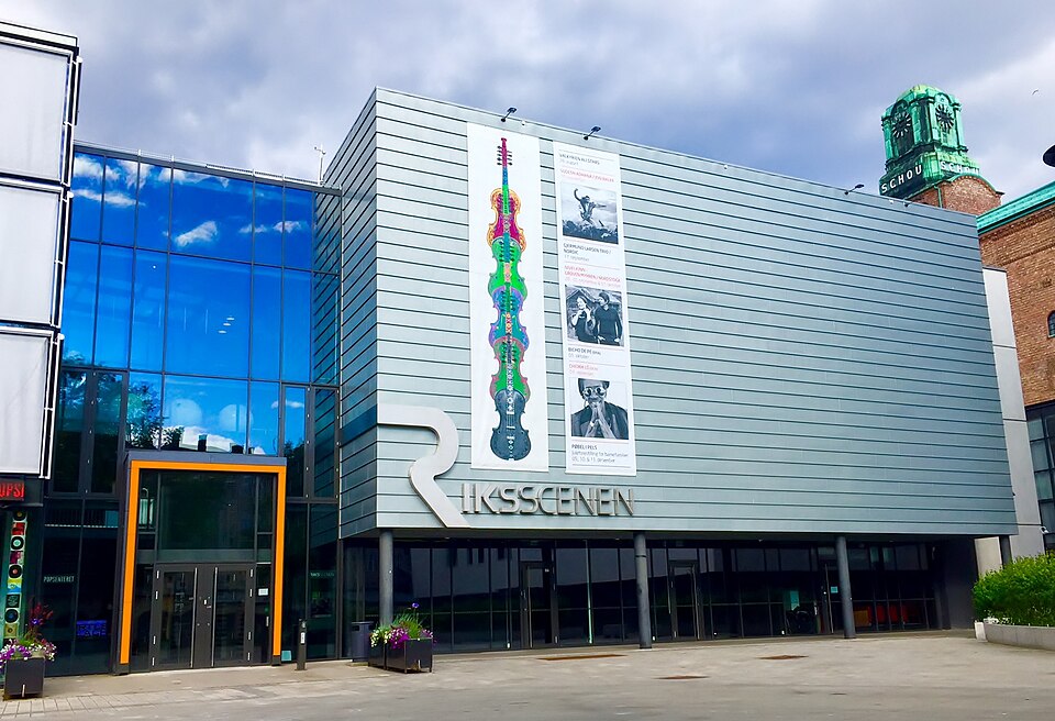 Riksscenen i Schous Kulturbryggeri på Grünerløkka i Oslo, arena for folkemusikkfestivalen Ljøsblått
