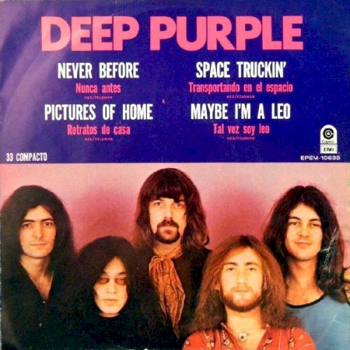 Never Before (1972) cover