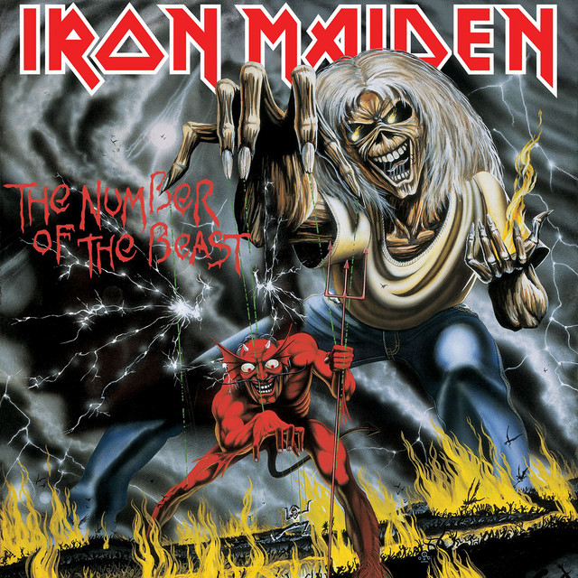 The Number of the Beast (1982) cover