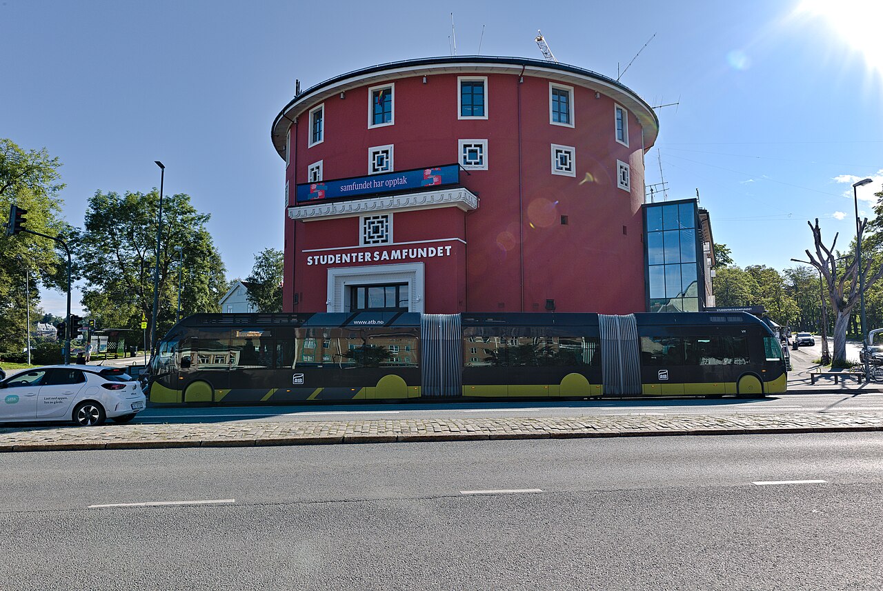 Studentersamfundet i Trondheim – det ikoniske runde byggverket