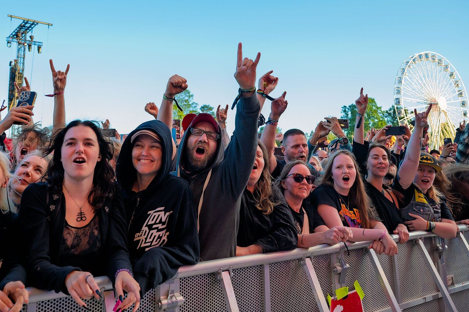 Publikum på Tons of Rock festival i Oslo 2024