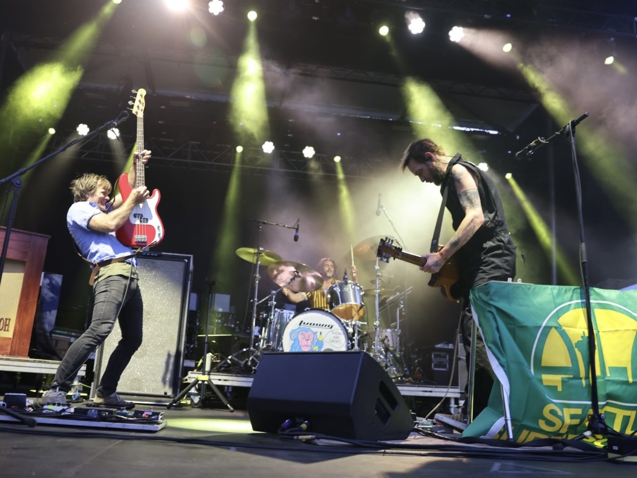 Band of Horses live på Bumbershoot i Seattle i 2023