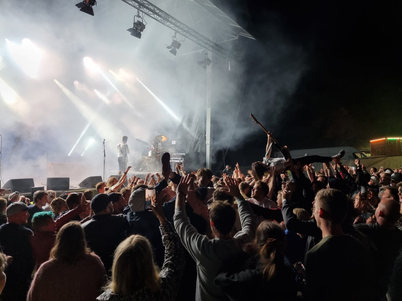 Honningbarna live på Måkeskrik-festivalen i 2022