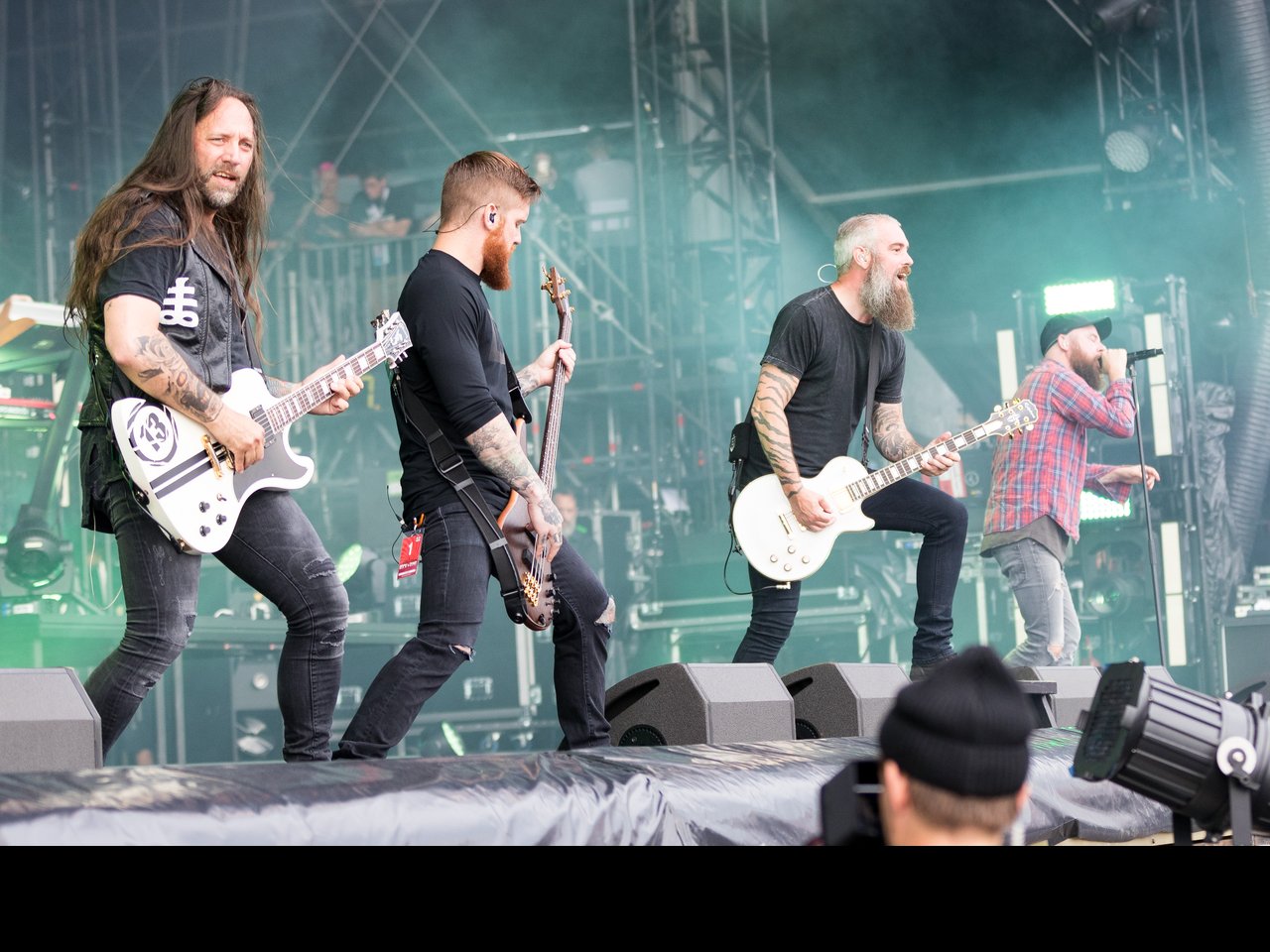 In Flames live på Rock am Ring i 2017