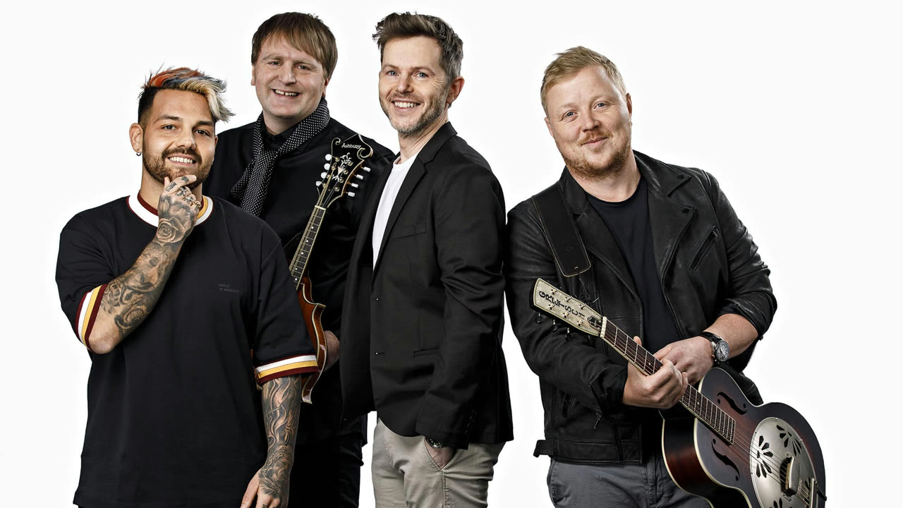 Lind, Nilsen, Fuentes, Holm, de fire artistene